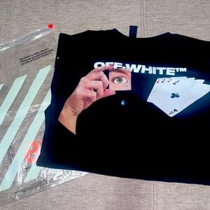 OFFWHITE Virgil Abloh men long sleeve shirt size SM small